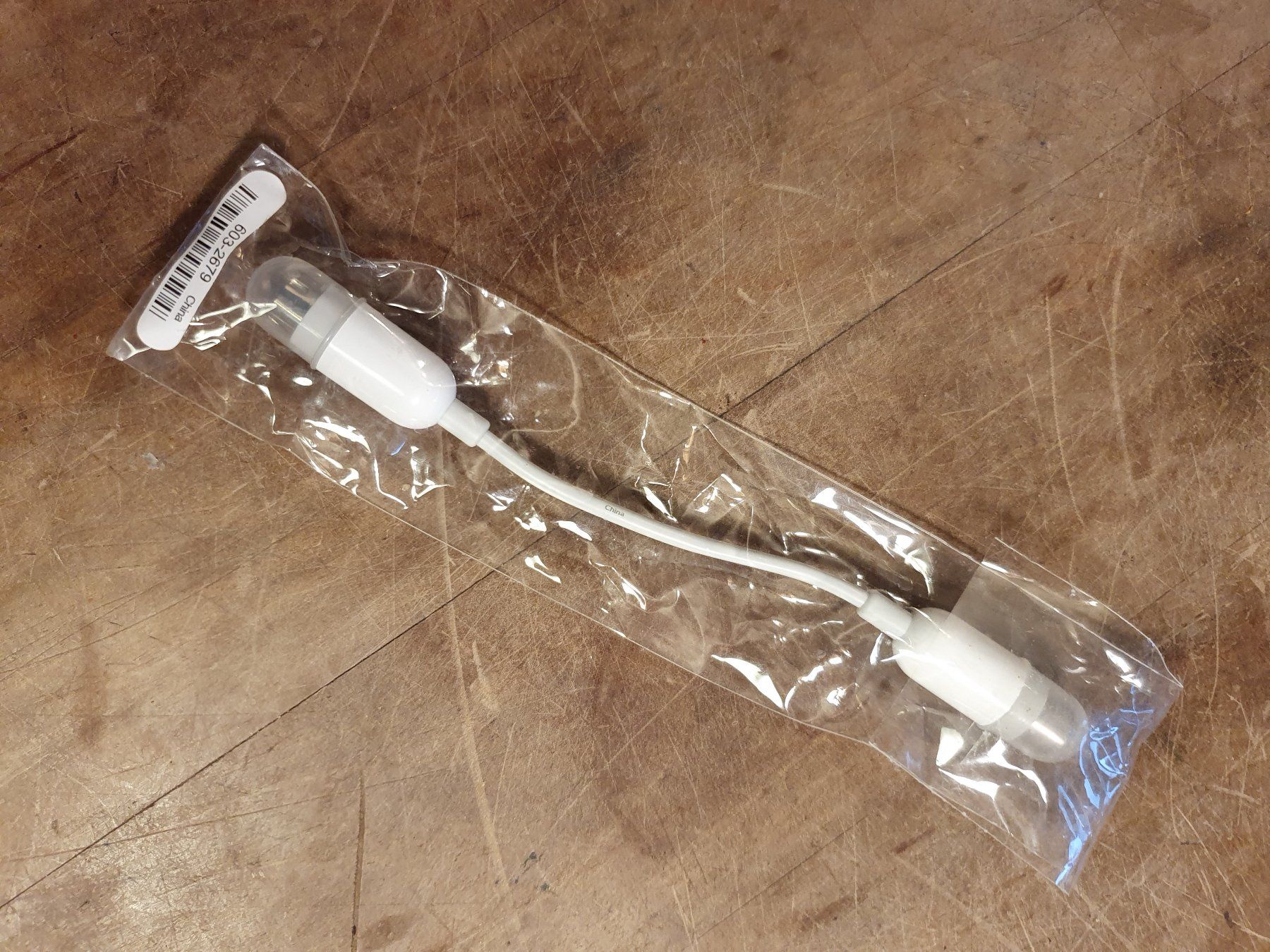 Apple S-Video auf RCA Composite Adapter Kabel weiss