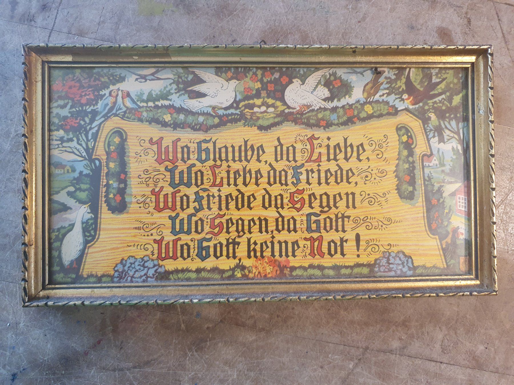 Biblische Spruchtafel